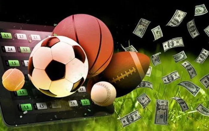 Aksi pertandingan olahraga dalam tampilan dinamis