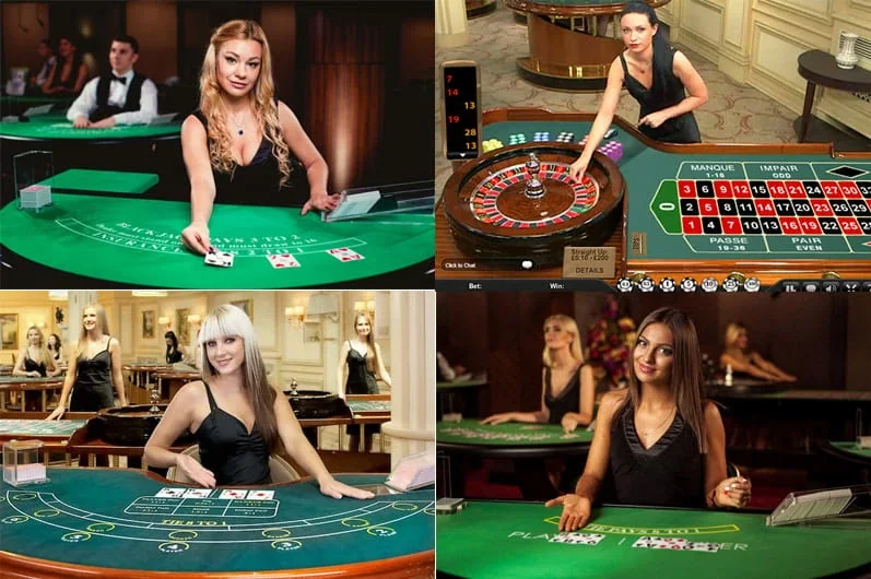 Ruang kasino live D200M untuk permainan meja melalui perangkat mobile